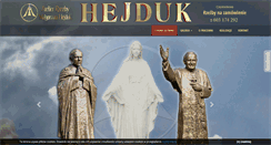 Desktop Screenshot of hejduk-rzezby.pl